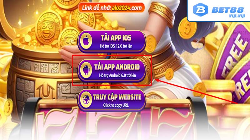 Hướng dẫn tải bet88 trên điện thoại Android